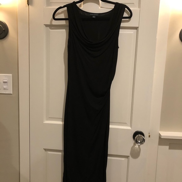BANANA REPUBLIC!  Long drape neck dress. - Picture 3 of 7